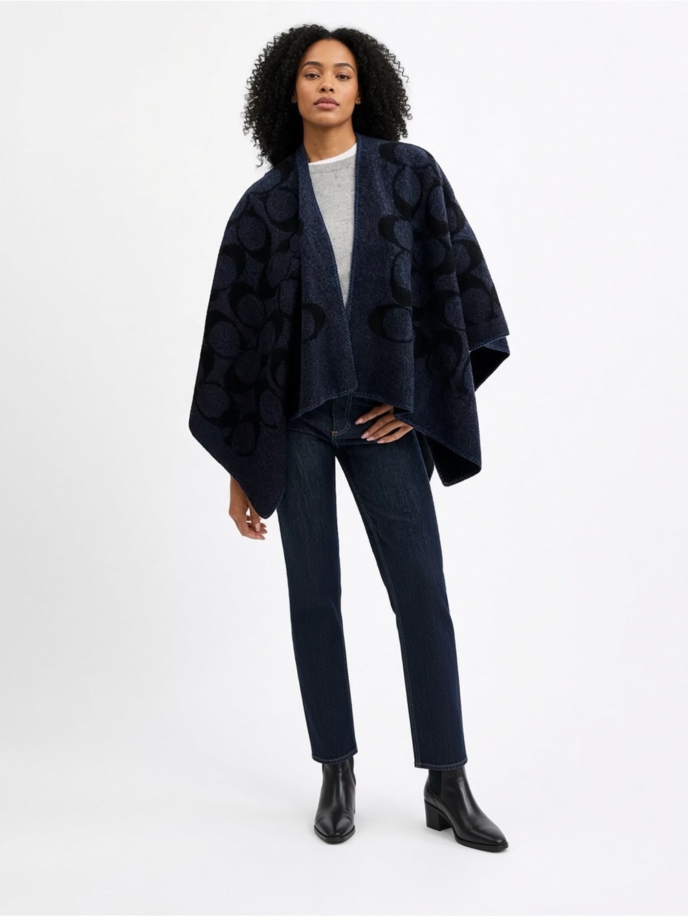NWT Coach Maxi Signature Cape